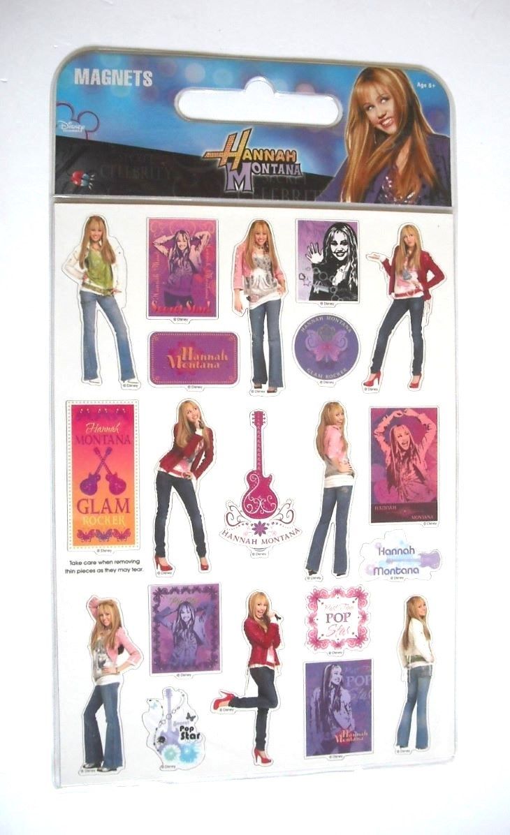 Hannah Montana Magnets Set (by Disney 2008)