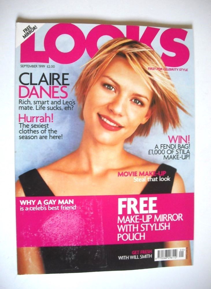 Looks magazine - September 1999 - Claire Danes cover