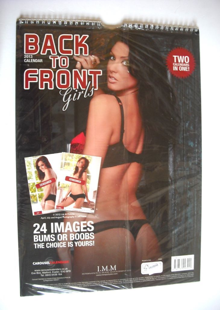 Back To Front Girls Calendar 2013