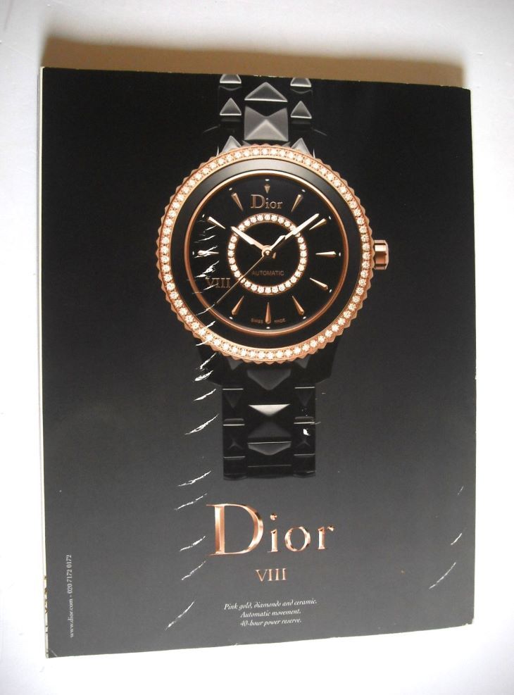 British Vogue magazine - December 2013 - Kate Moss cover