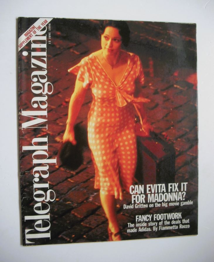 Telegraph magazine - Madonna cover (15 June 1996)