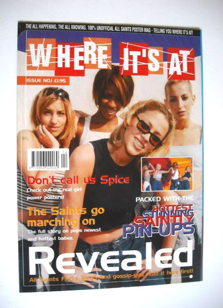 Where It's At - All Saints poster magazine (Issue No 1)