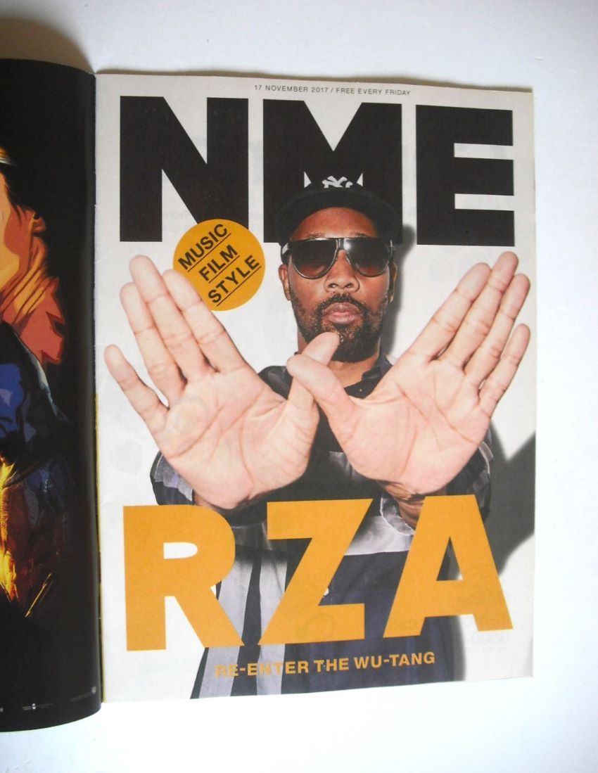 NME magazine - RZA cover (17 November 2017)