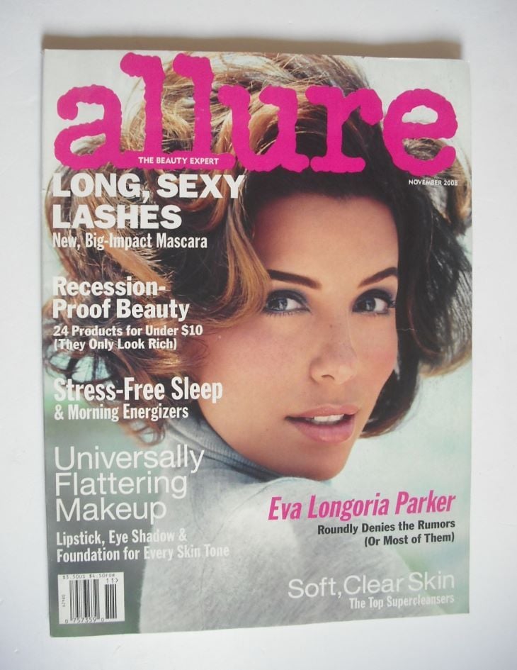 Allure magazine - November 2008 - Eva Longoria Parker cover