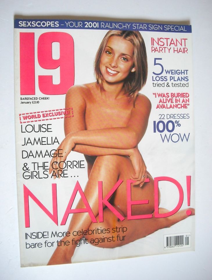 19 magazine - January 2001 - Louise Redknapp cover