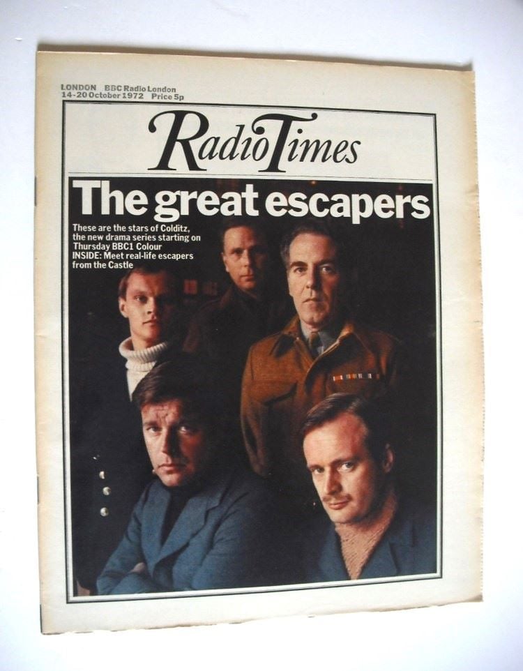 <!--1972-10-14-->Radio Times magazine - The Great Escapers cover (14-20 Oct