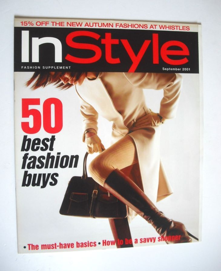 British InStyle magazine - September 2001 - Kate Winslet cover