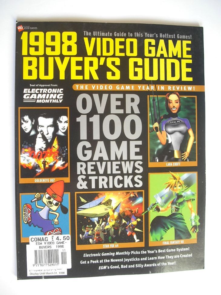 1998 Video Game Buyer's Guide