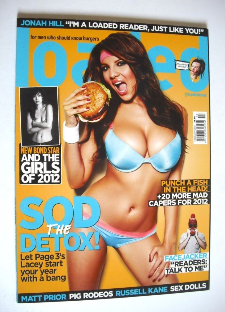 Loaded magazine - Lacey Banghard cover (February 2012)