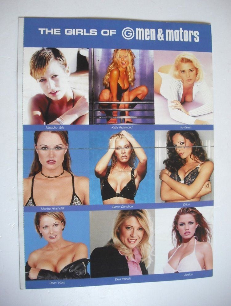 Men & Motors magazine - Katie Richmond cover (Spring 2000)