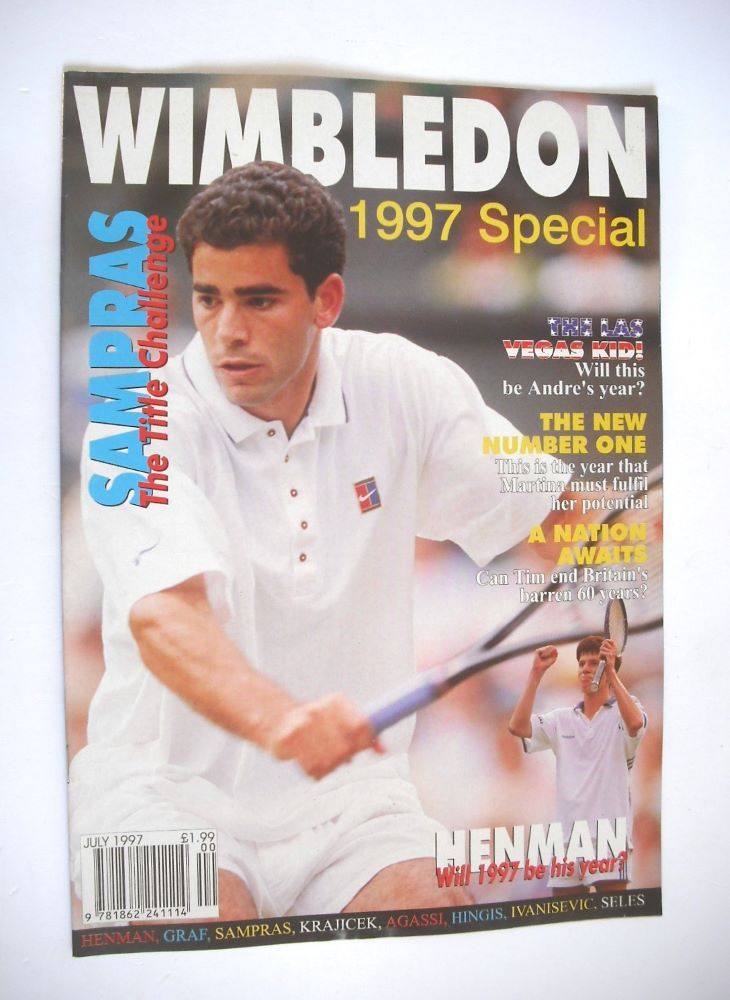 Wimbledon 1997 Special magazine - Pete Sampras cover