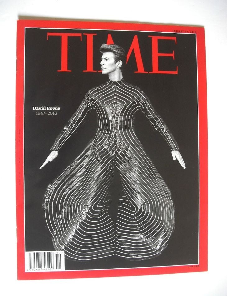 Time magazine - David Bowie cover (25 January 2016)