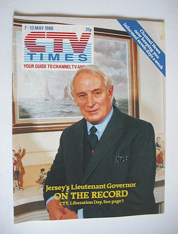 CTV Times magazine - 7-13 May 1988 - Sir William Pillar cover