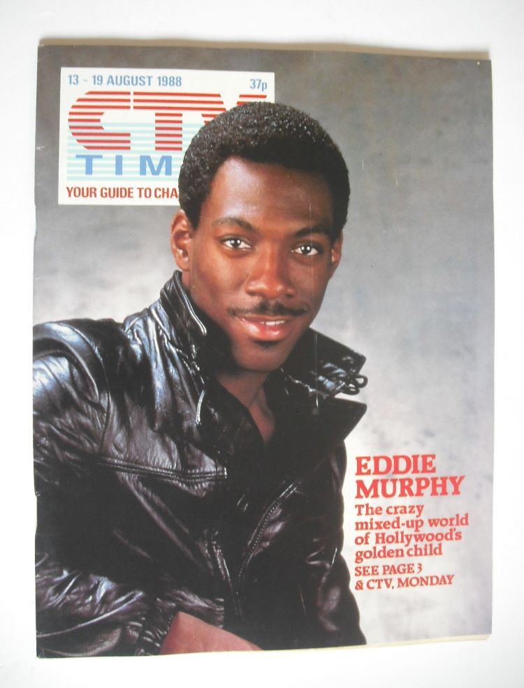 CTV Times magazine - 13-19 August 1988 - Eddie Murphy cover