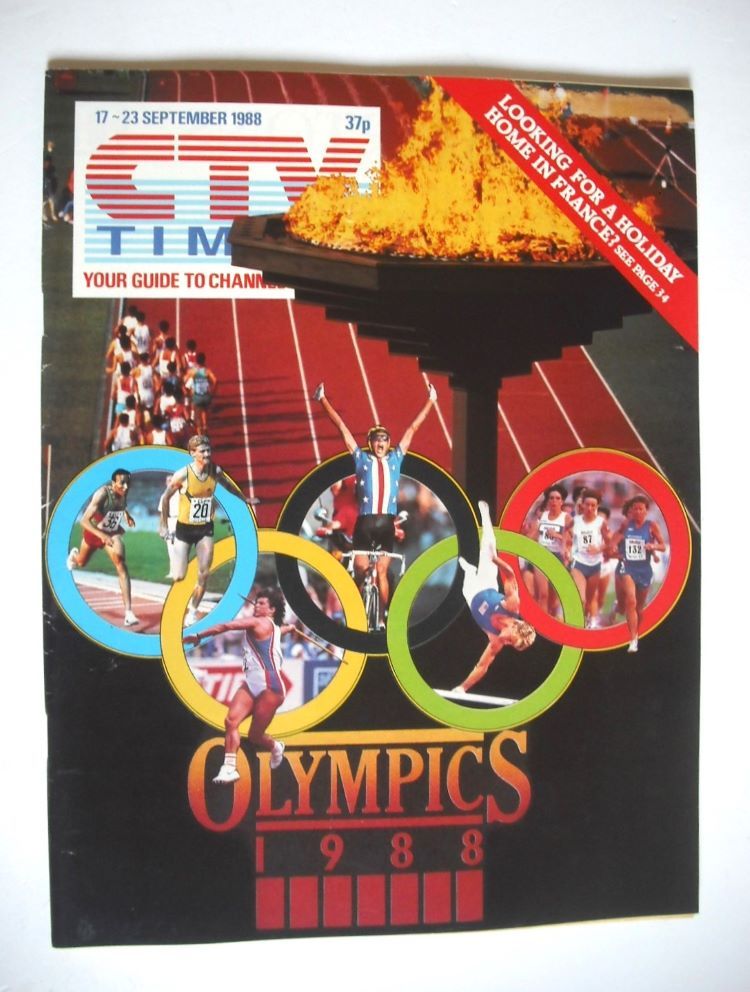 CTV Times magazine - 17-23 September 1988 - Olympics cover