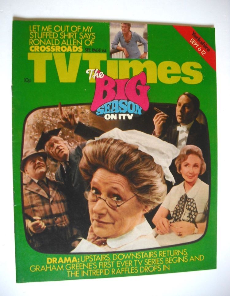 TV Times magazine - The Big Season on ITV cover (6-12 September 1975)