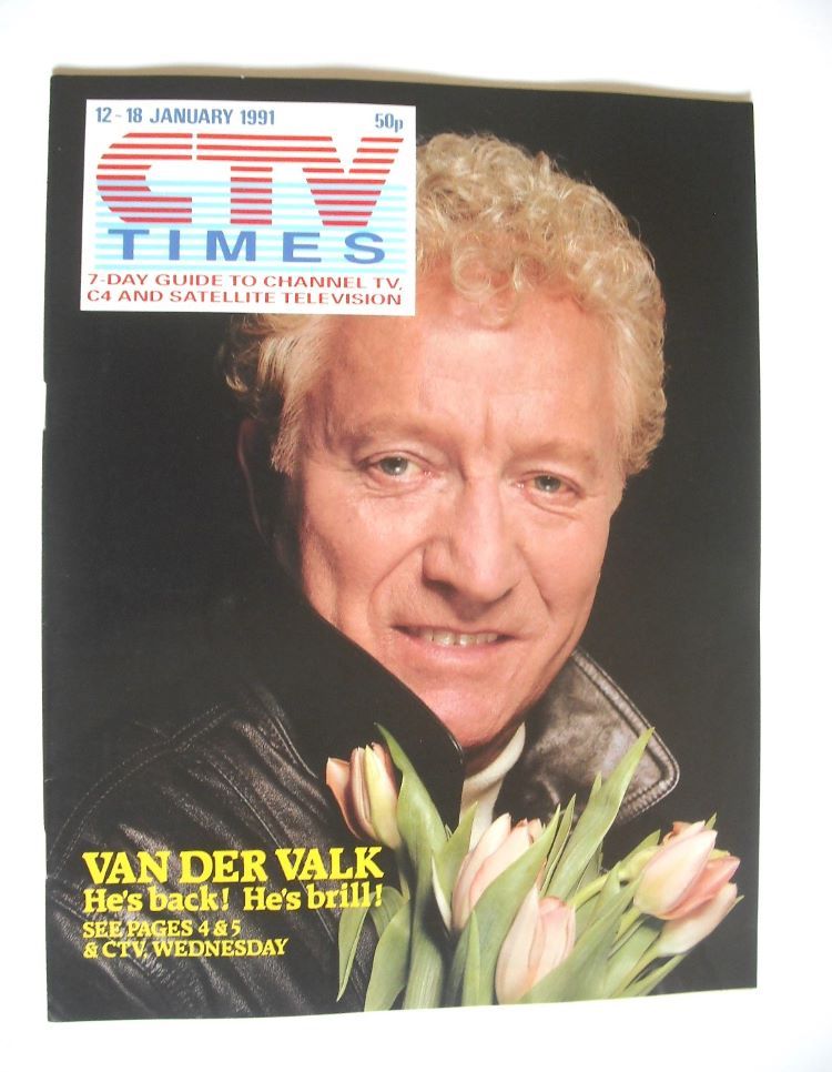CTV Times magazine - 12-18 January 1991 - Barry Foster cover
