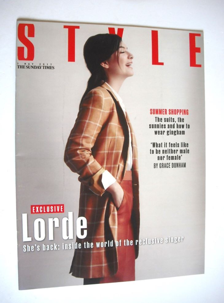 Style magazine - Lorde cover (7 May 2017)
