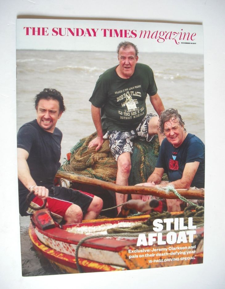 The Sunday Times magazine - Still Afloat cover (19 November 2017)