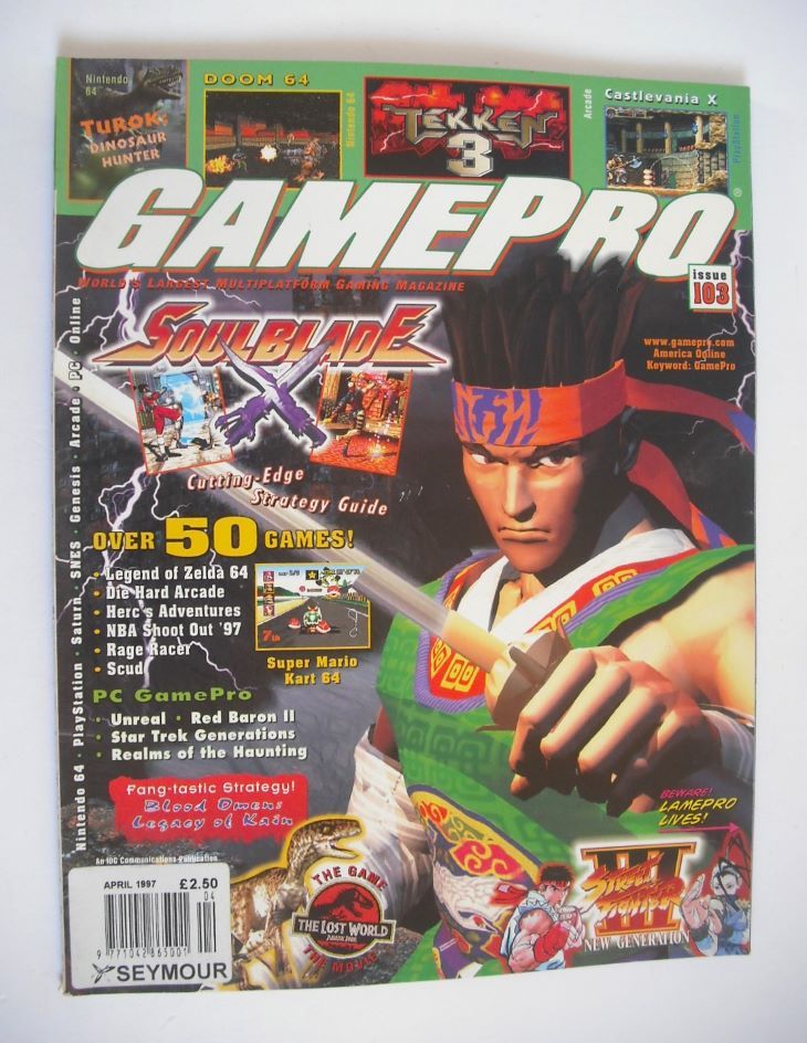 GamePro magazine (April 1997, Issue 103)