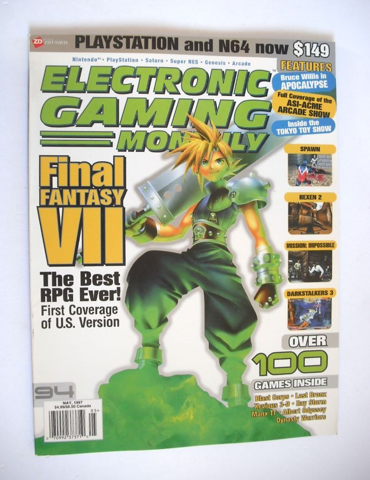 Electronic Gaming Monthly magazine (May 1997, Issue 94)