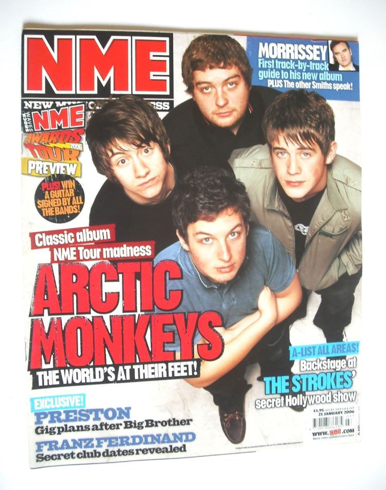 <!--2006-01-21-->NME magazine - Arctic Monkeys cover (21 January 2006)