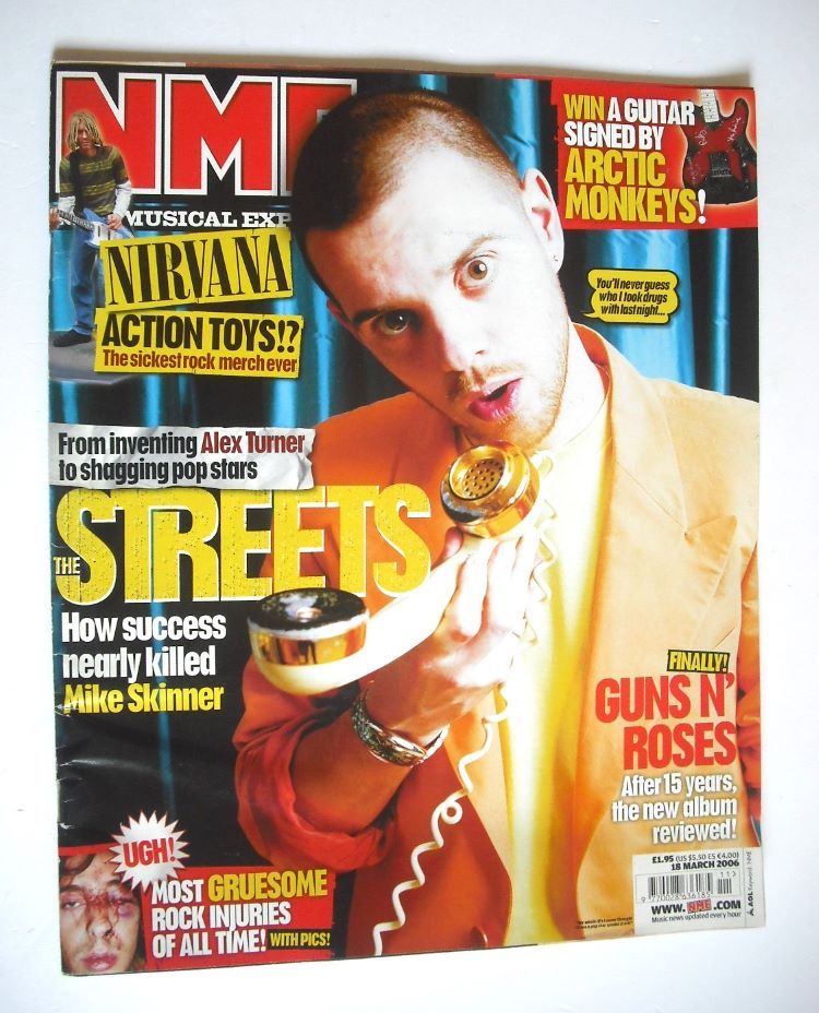 NME magazine - The Streets cover (18 March 2006)