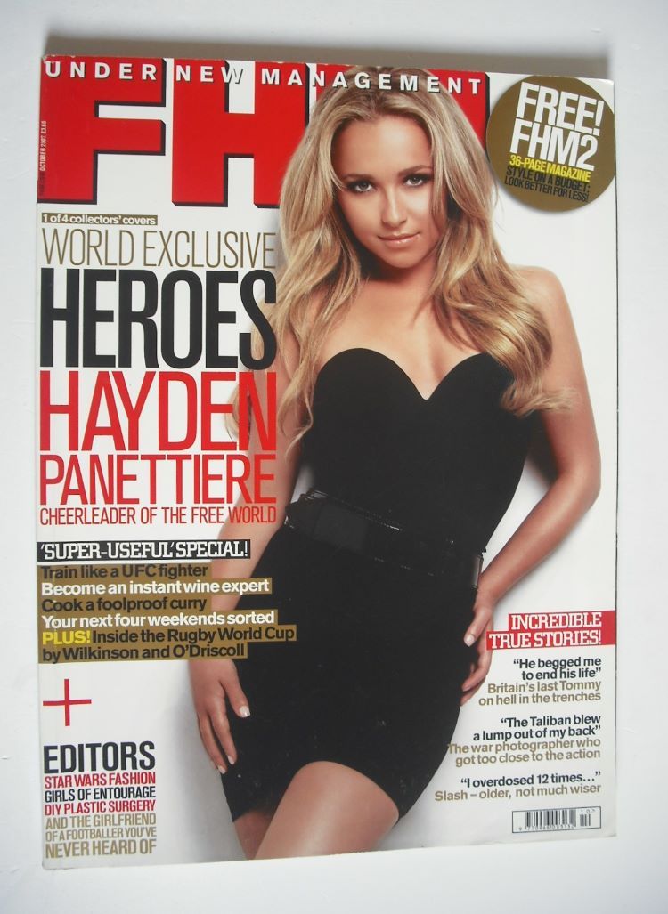 FHM magazine - Hayden Panettiere cover (October 2007)