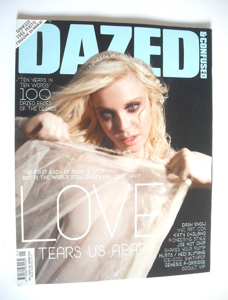 Dazed & Confused magazine (January 2010 - Courtney Love cover)