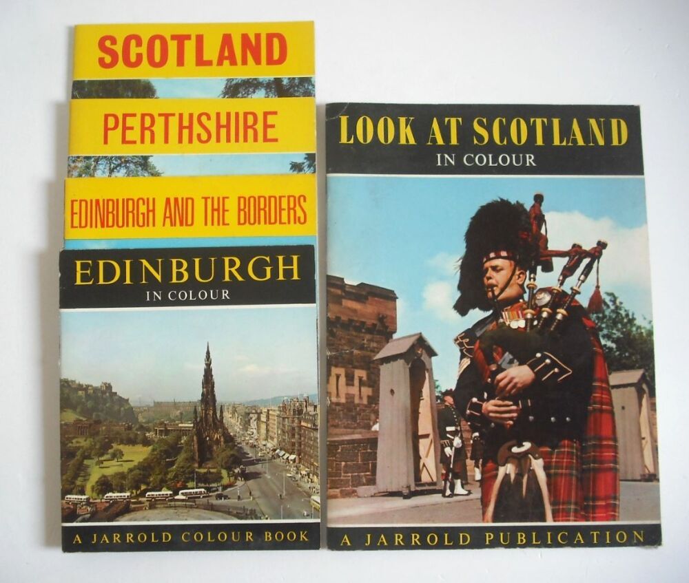 Five vintage Scotland booklets