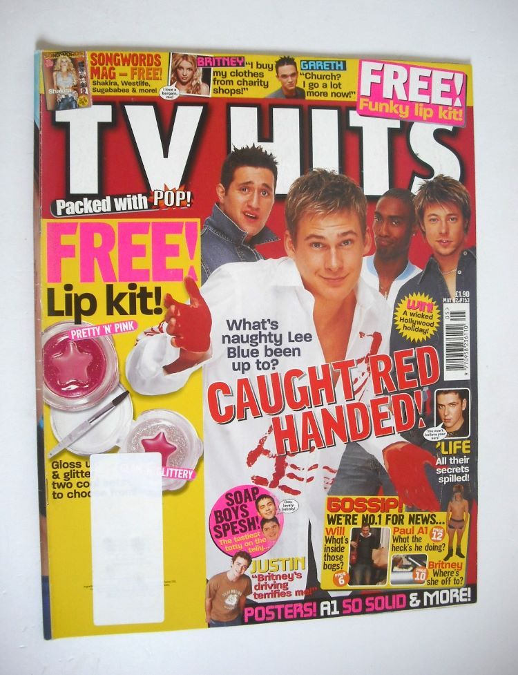 TV Hits magazine - May 2002 - Blue cover