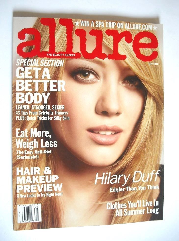 Allure magazine - May 2008 - Hilary Duff cover