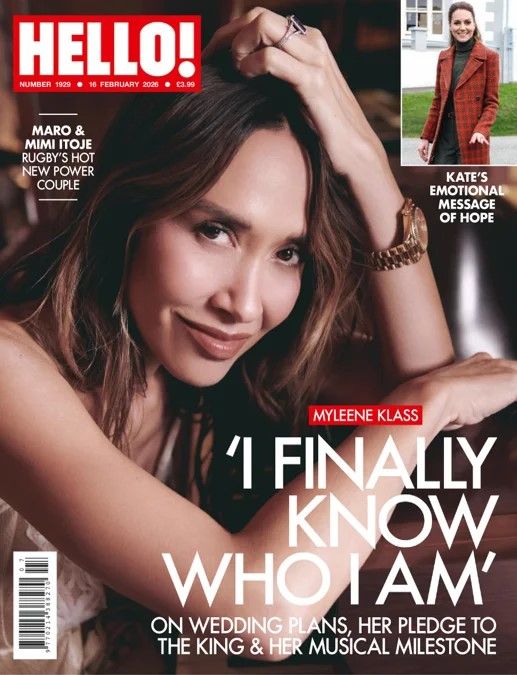 Hello! magazine - Myleene Klass cover (16 February 2026 - Issue 1929)