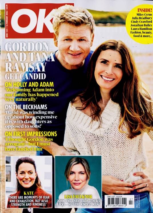 OK! magazine - Gordon Ramsay and Tana Ramsay cover (16 February 2026 - Issue 1531)