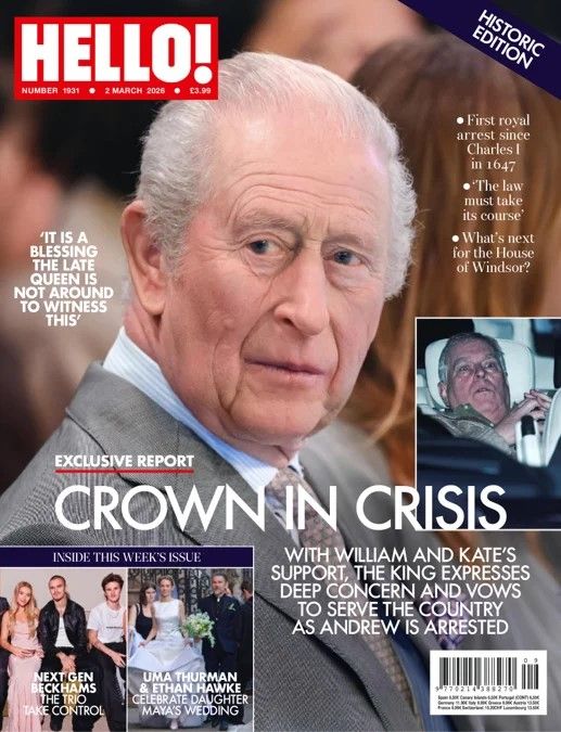 Hello! magazine - King Charles cover (2 March 2026 - Issue 1931)