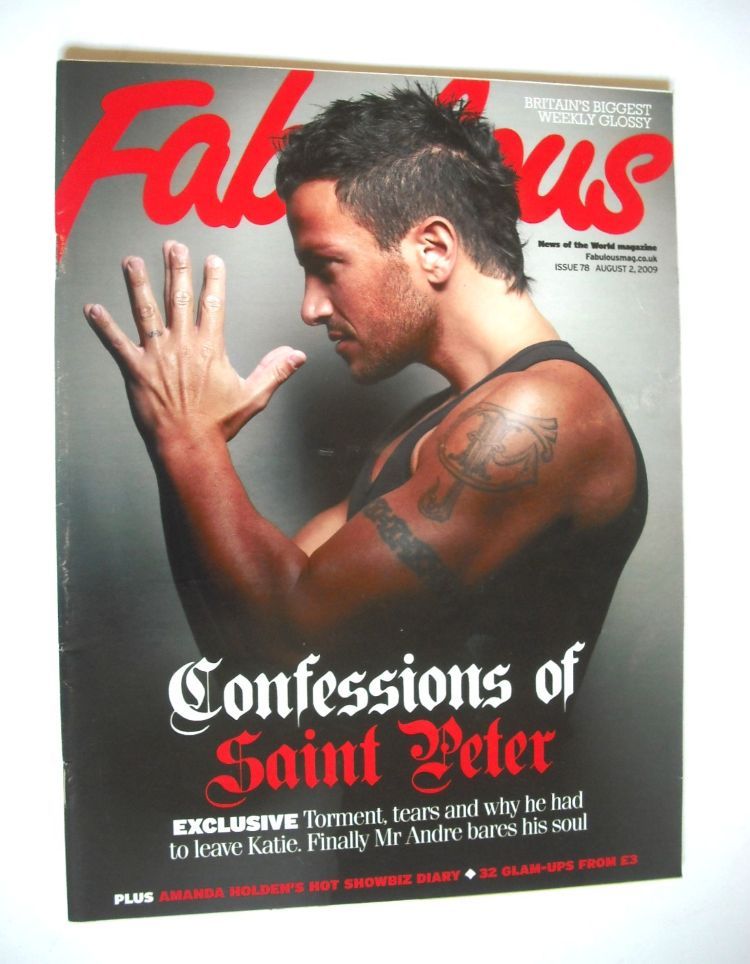 Fabulous magazine - Peter Andre cover (2 August 2009)