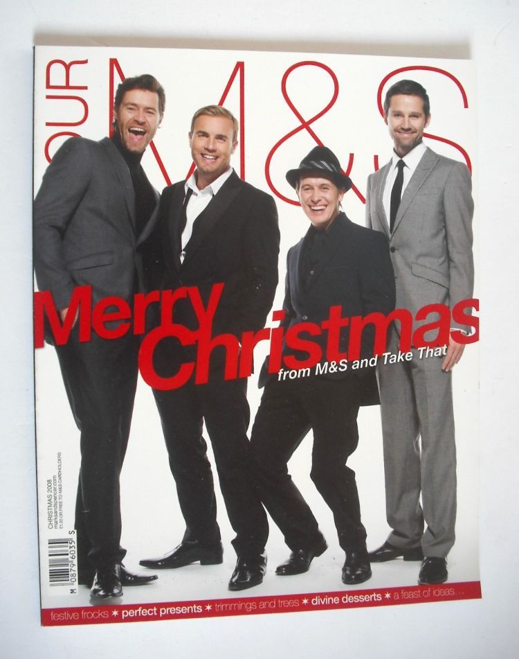 M&S magazine - Take That cover (Xmas 2008)