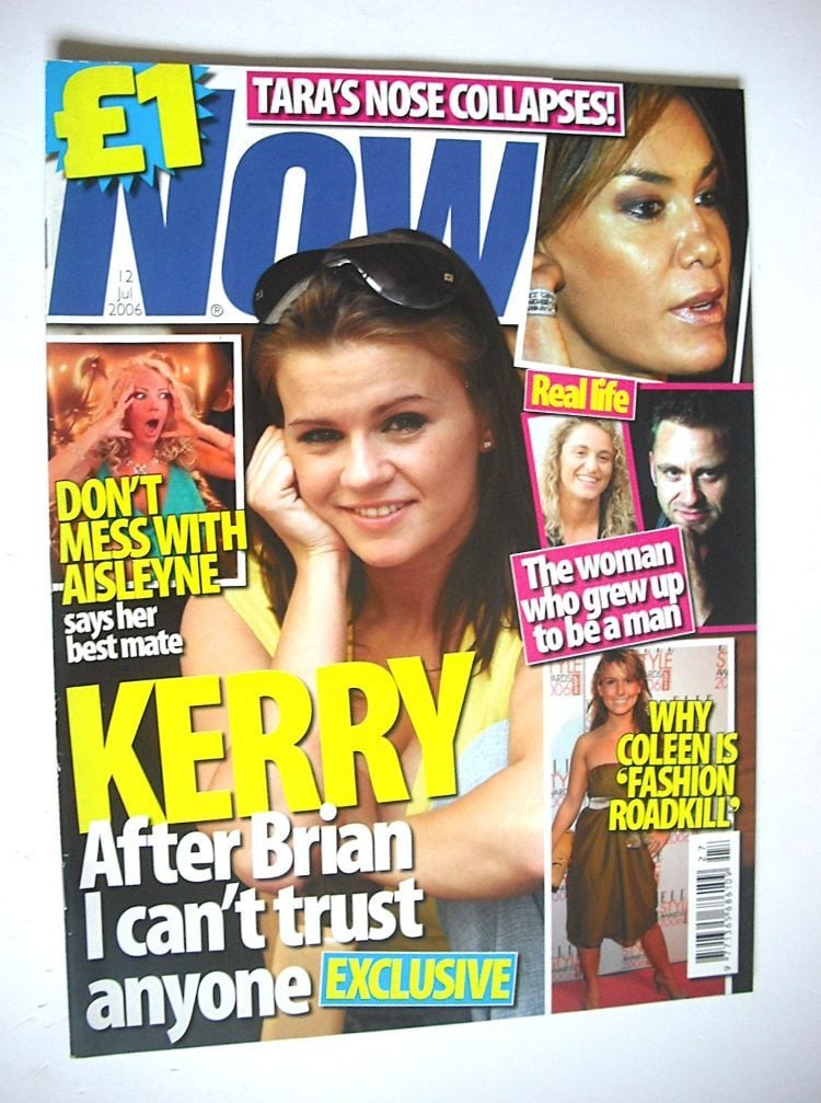 <!--2006-07-12-->Now magazine - Kerry Katona cover (12 July 2006)