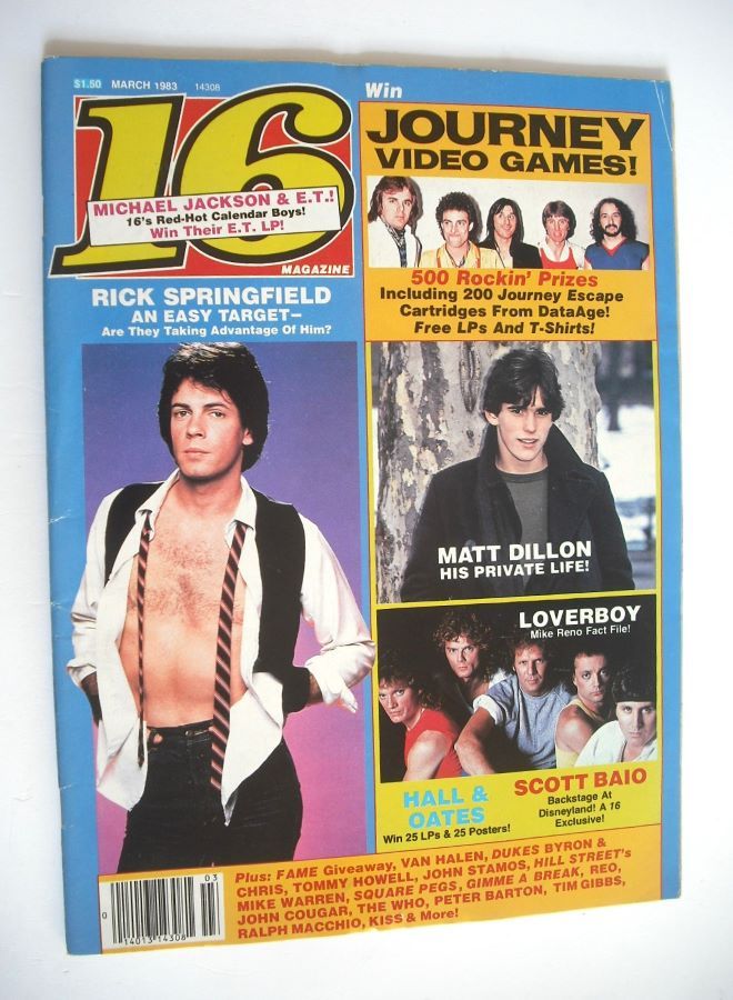 16 magazine (March 1983)