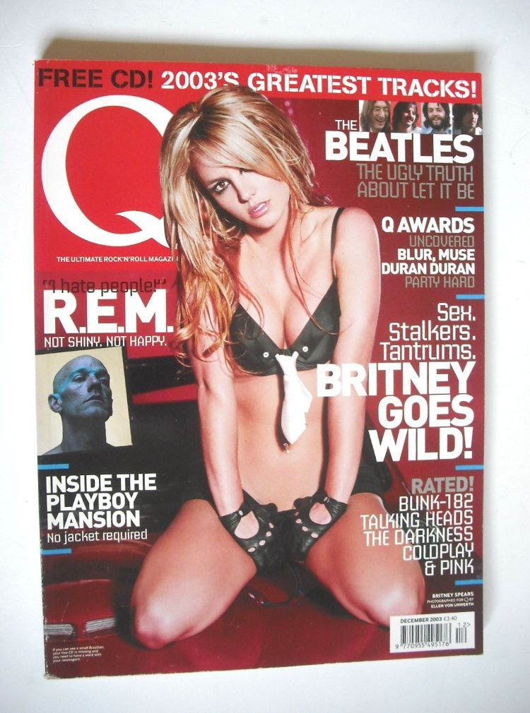 Q magazine - Britney Spears cover (December 2003)