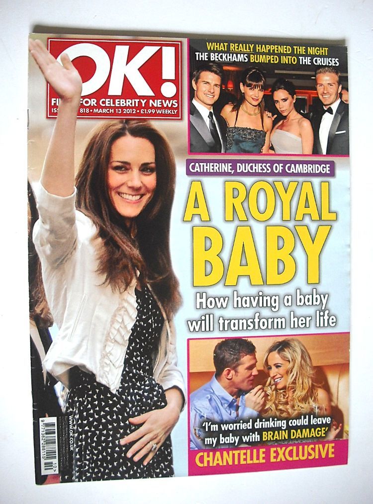 OK! magazine - Kate Middleton cover (13 March 2012 - Issue 818)