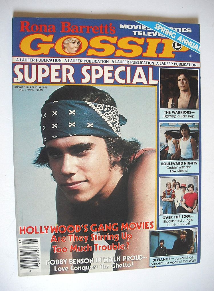 Rona Barrett's Gossip magazine - Robby Benson cover (Spring Super Special 1979)