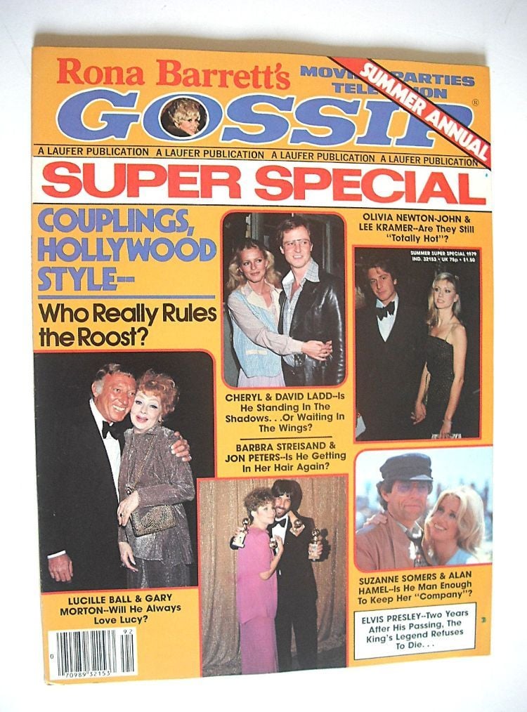 Rona Barrett's Gossip magazine (Summer Super Special 1979)