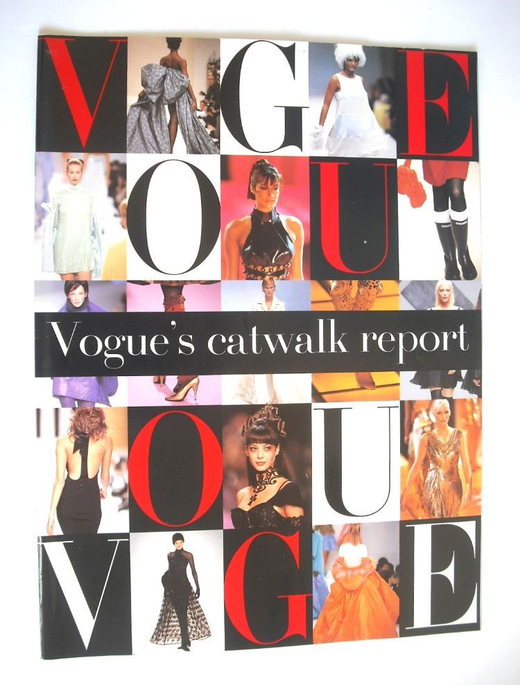 British Vogue supplement - Catwalk Report (1994)