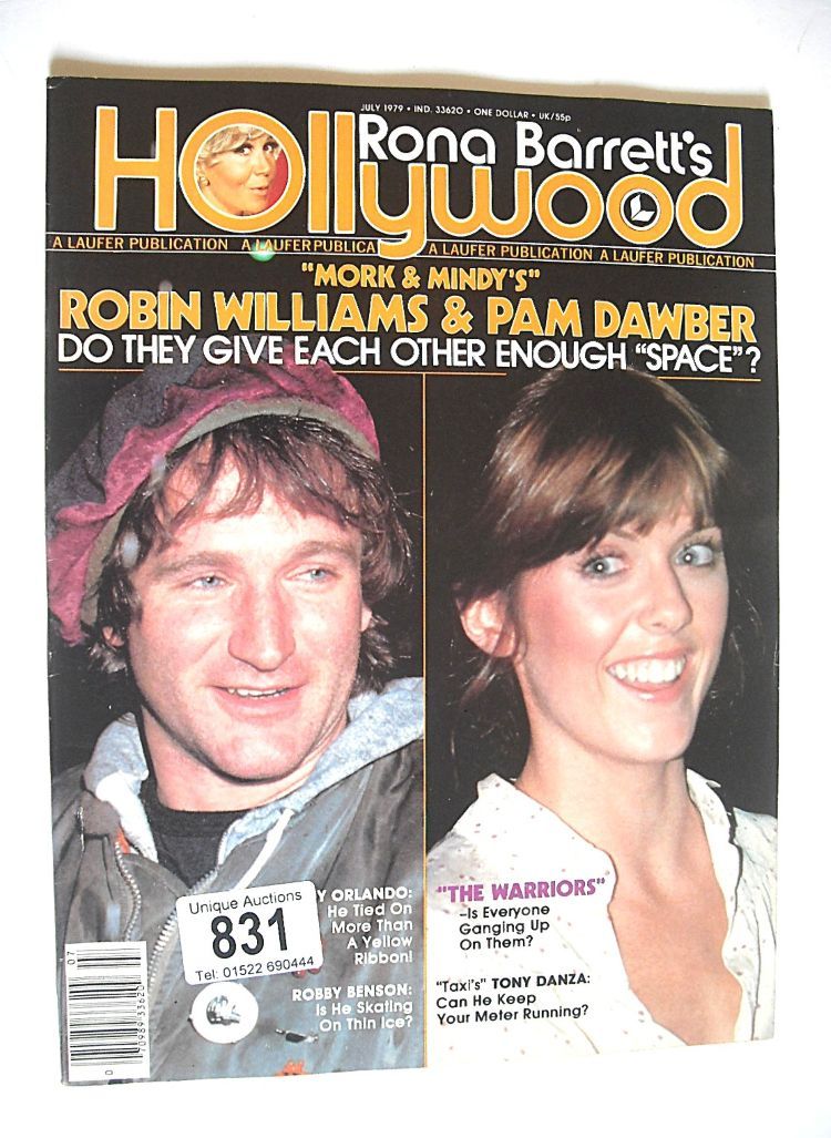 Rona Barrett's Gossip magazine - Robin Williams and Pam Dawber cover (July 1979)