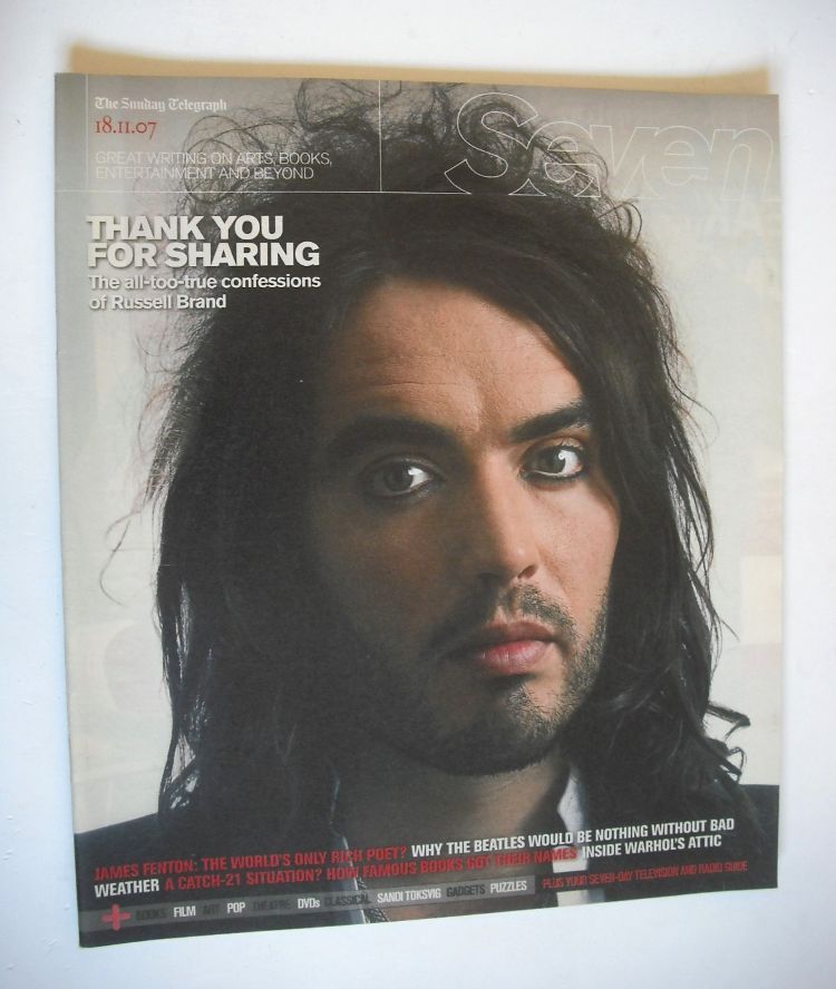 Seven magazine - Russell Brand cover (18 November 2007)