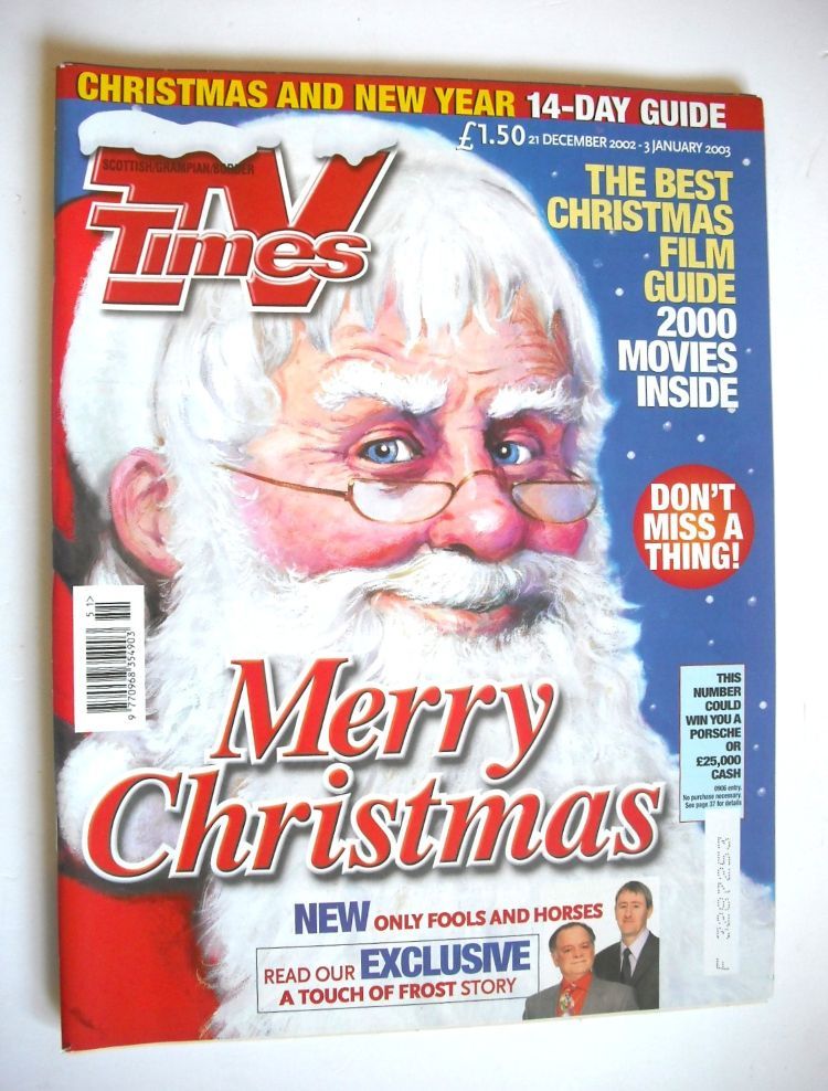 TV Times magazine - Christmas Issue (21 December 2002 - 3 January 2003, Scotland Ed.)