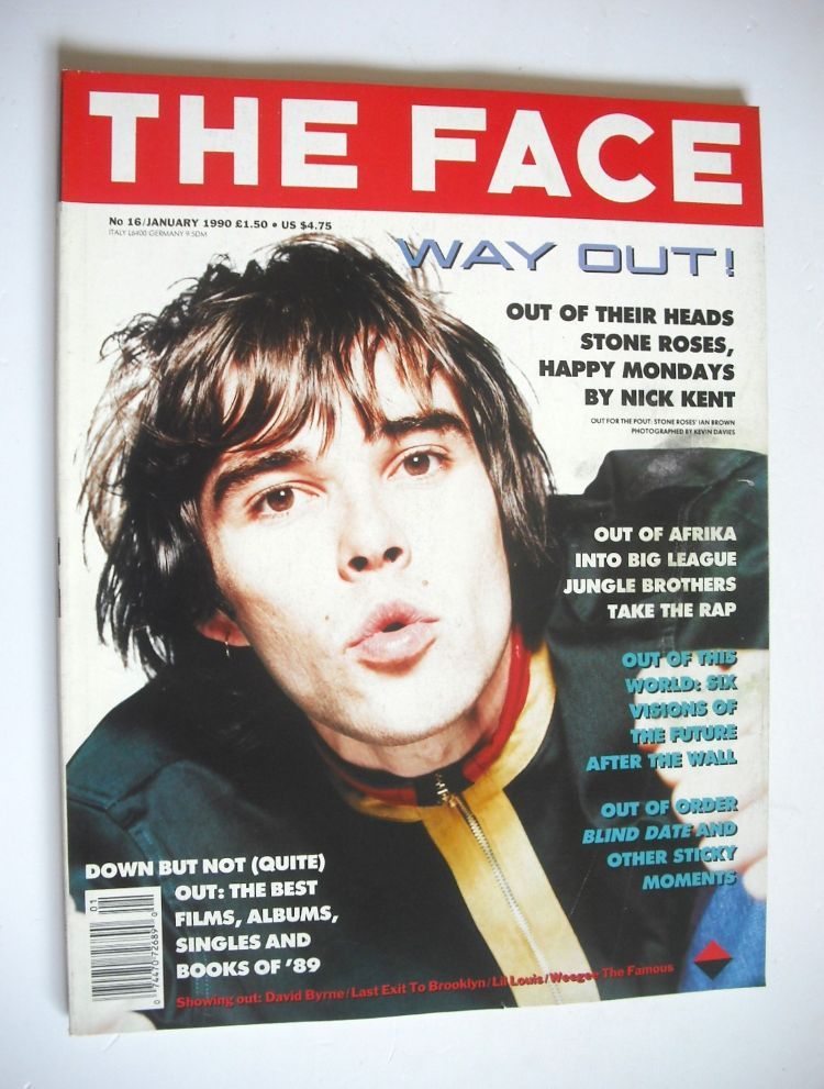 <!--1990-01-->The Face magazine - Ian Brown cover (January 1990 - Volume 2 