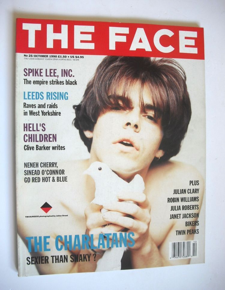 The Face magazine - Tim Burgess cover (October 1990 - Volume 2 No. 25)