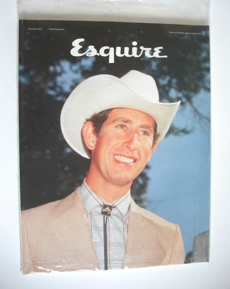Esquire magazine - Prince Charles cover (September 2017 - Subscriber's Issue)